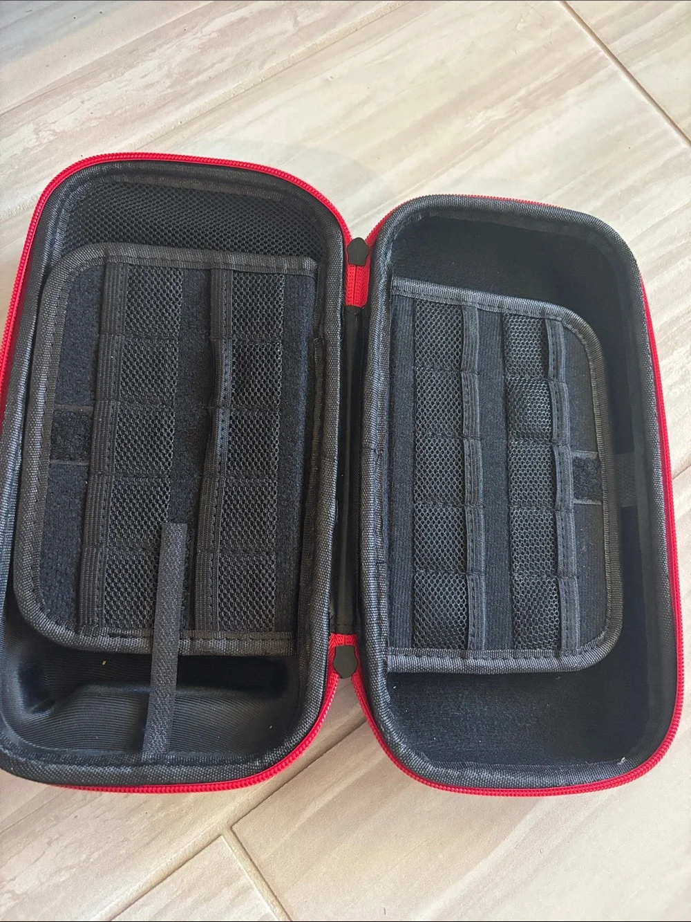 Black and Red Hard Nintendo Switch Accessory Carry Case